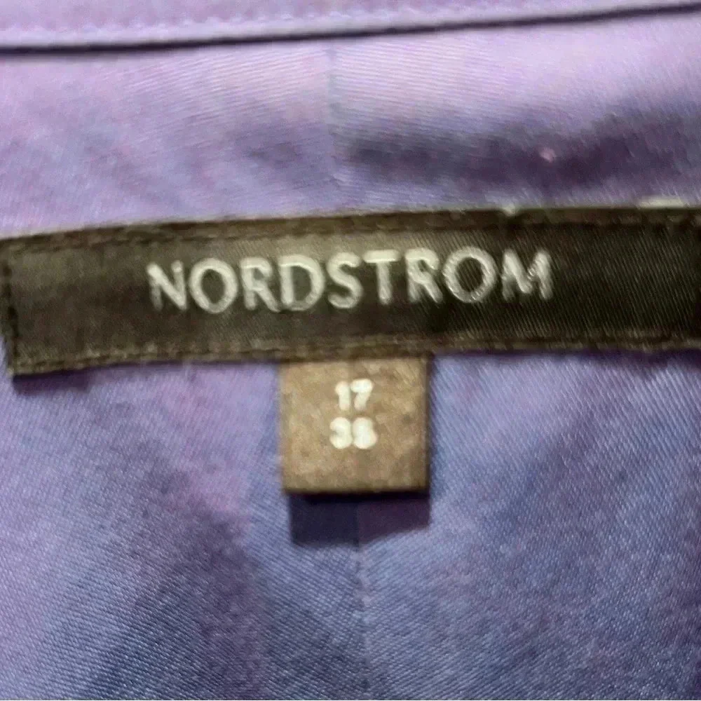Nordstrom NWOT wrinkle free cotton organic cotton blend button down dress shirt